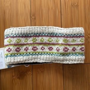 NWT Sherpa brand headband women’s fleece lined